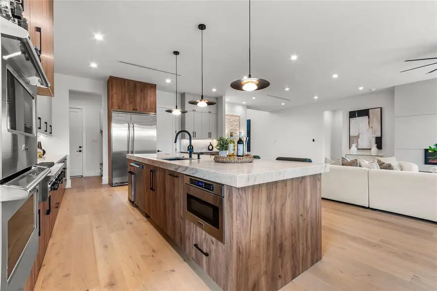 Furnished interior view inside a new home in , Fort Worth (Image 11).