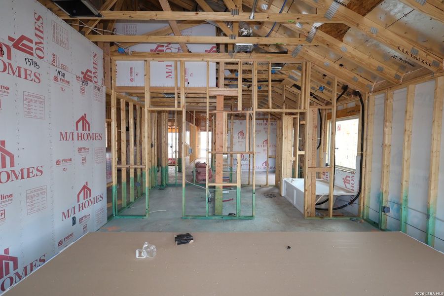 In-progress construction of a new home in Verano Farms, Von Ormy, TX (Image 20).