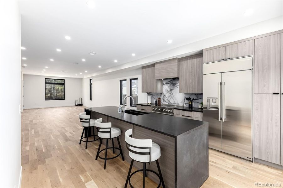 Furnished interior view inside a new home in , Denver (Image 3).