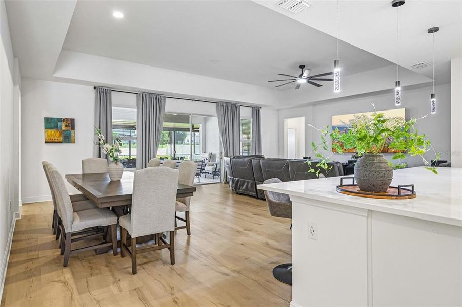 Furnished interior view inside a new home in , Mount Dora (Image 7).