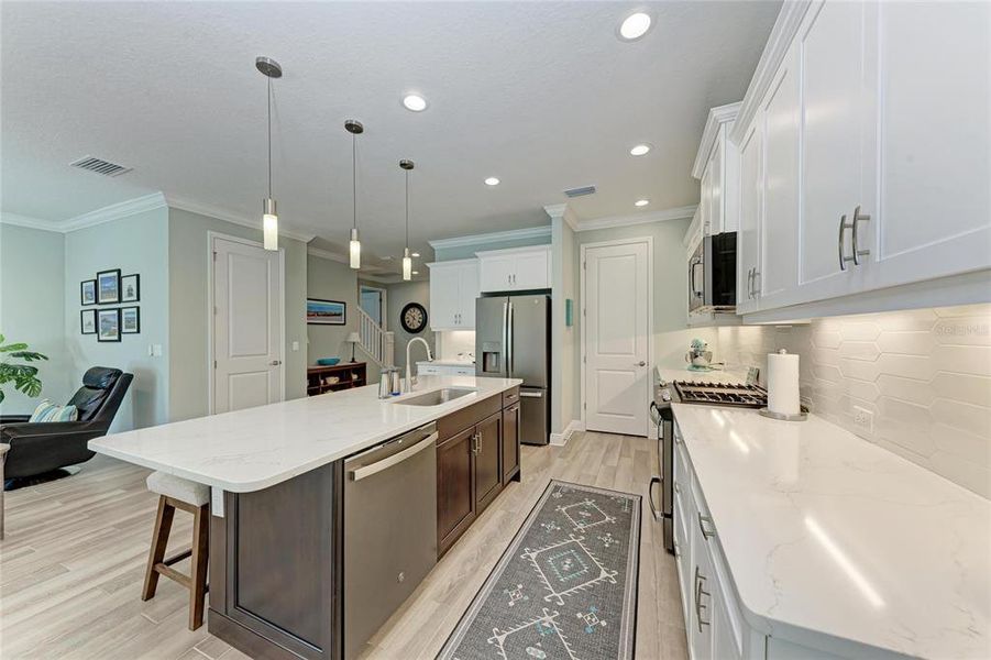 Furnished interior view inside a new home in , Parrish (Image 13).