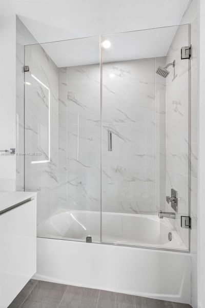 Furnished interior view inside a new home in , Miami (Image 26).