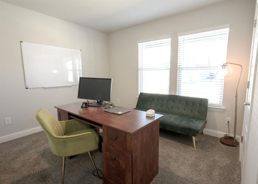 Carpeted Bedroom