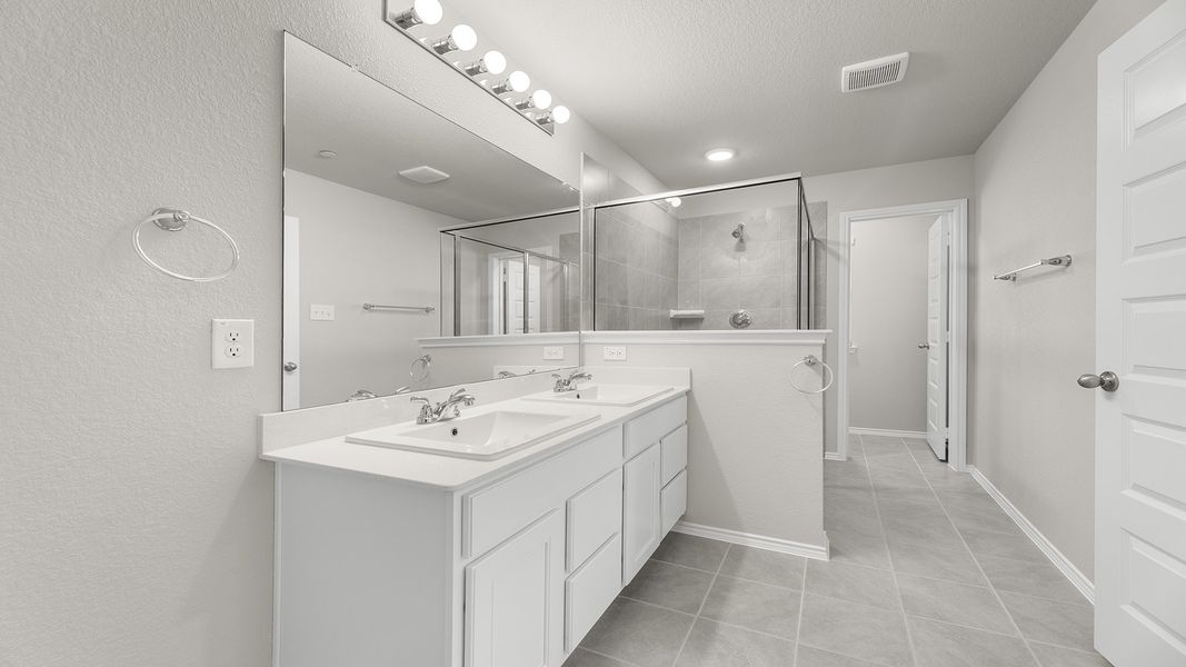 Furnished interior view inside a new home in Heartland Townhomes, Heartland (Image 9).