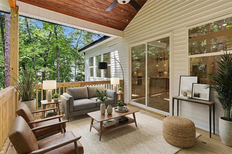 Exterior details and patio area of a home in , Hiram (Image 4). Exterior details and patio area of a home in , Hiram (Image 4).