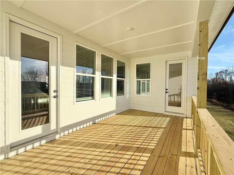 Exterior details and patio area of a home in , Braselton (Image 2).