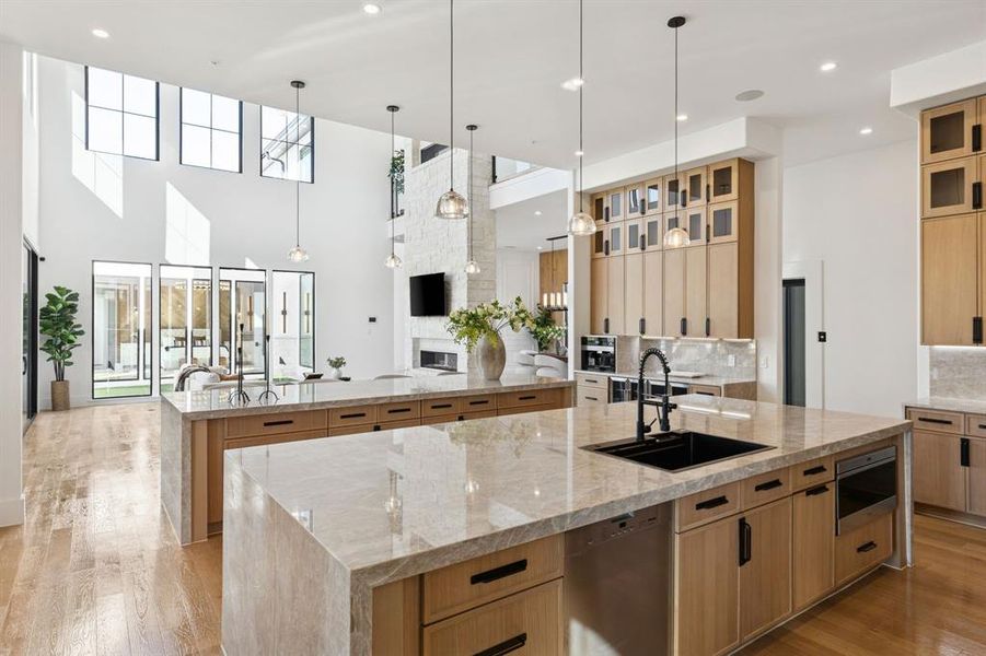 Furnished interior view inside a new home in , Bartonville (Image 5). Furnished interior view inside a new home in , Bartonville (Image 5).