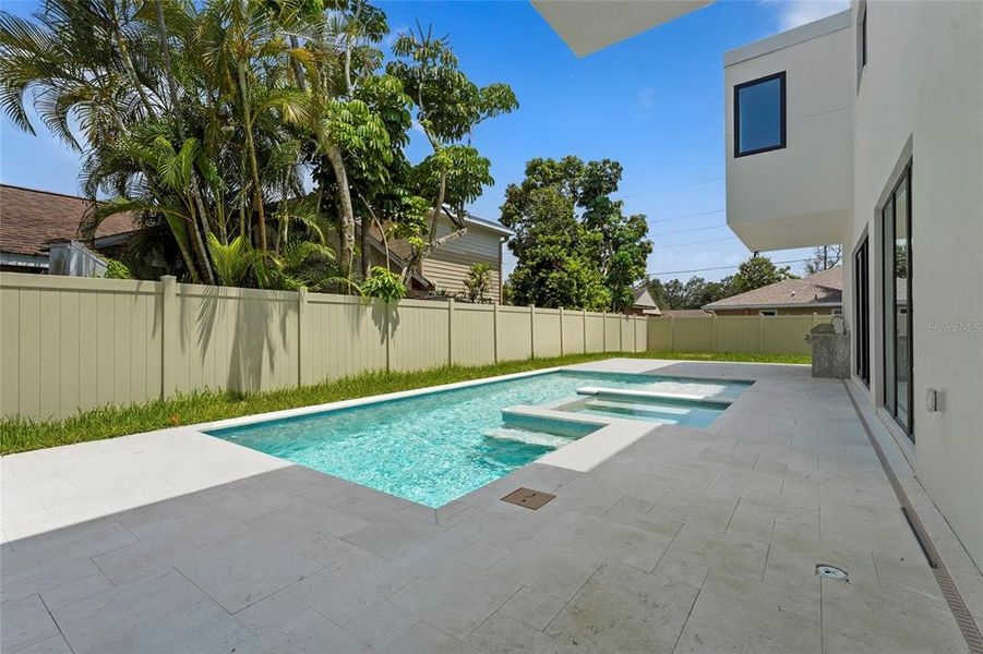 Exterior details and patio area of a home in , Sarasota (Image 46).