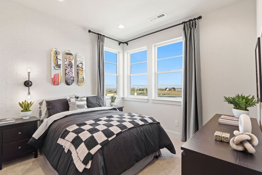 Representative furnished interior of a home built from the 4 by Trumark Homes in RainDance, Windsor (Image 34).