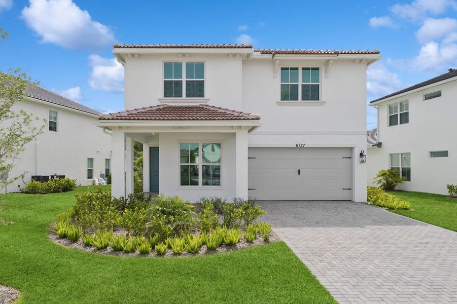 Furnished interior view inside a new home in Salerno Reserve - Single Family, Stuart (Image 16). Furnished interior view inside a new home in Salerno Reserve - Single Family, Stuart (Image 16).