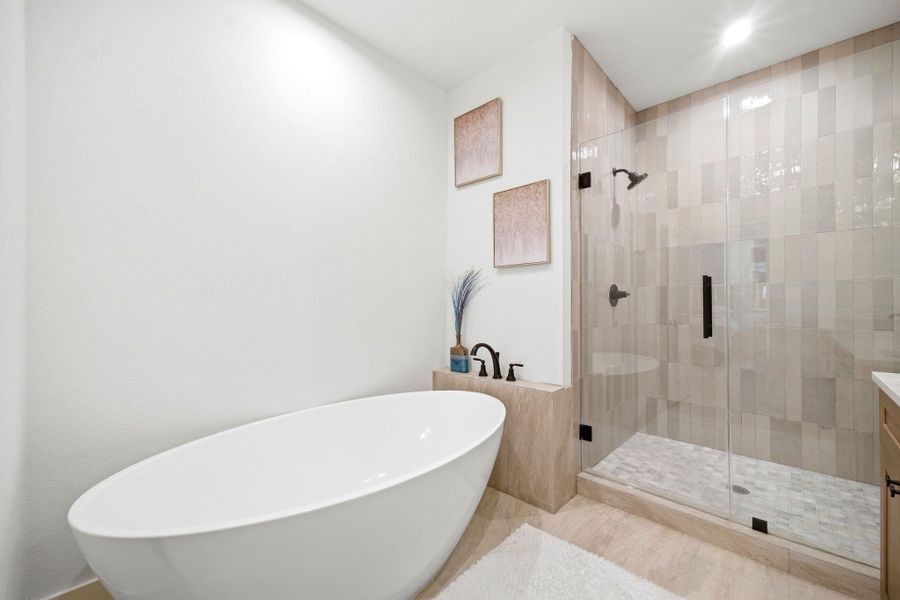 Furnished interior view inside a new home in , Houston (Image 5).