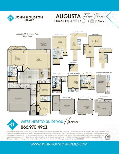 2D floor plan layout for the Augusta by John Houston Homes in The Oasis - Phase 1, Waxahachie, TX (Image 3). 2D floor plan layout for the Augusta by John Houston Homes in The Oasis - Phase 1, Waxahachie, TX (Image 3).
