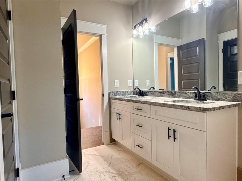 Furnished interior view inside a new home in , Flowery Branch (Image 7).