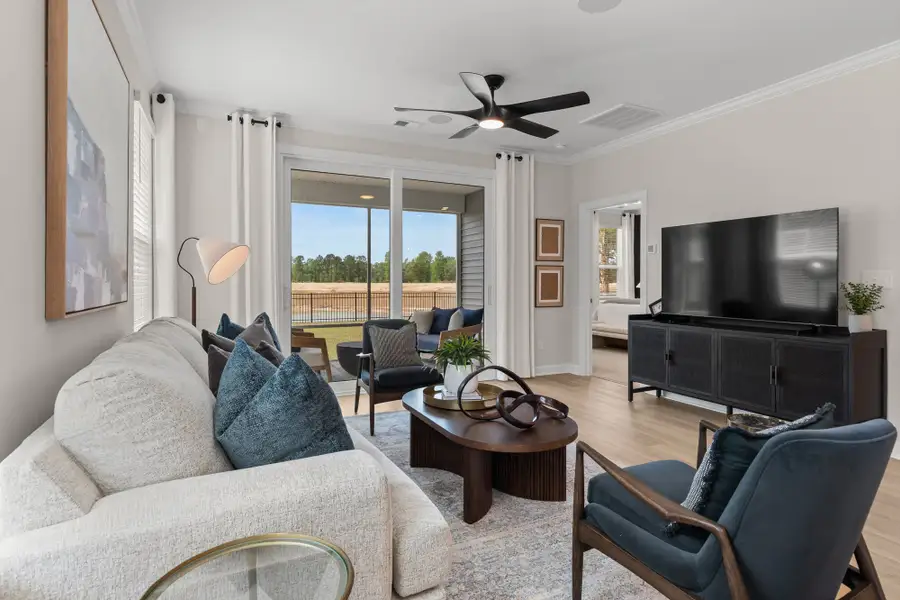 Representative furnished interior of a home built from the The Hickory by Chesapeake Homes in Neill's Pointe, Angier (Image 15). Representative furnished interior of a home built from the The Hickory by Chesapeake Homes in Neill's Pointe, Angier (Image 15).