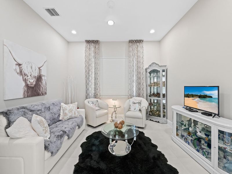 Furnished interior view inside a new home in , Boynton Beach (Image 5).