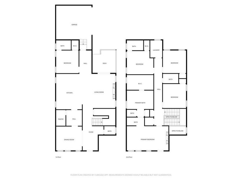 2D floor plan layout of this home in , Atlanta, GA (Image 5).