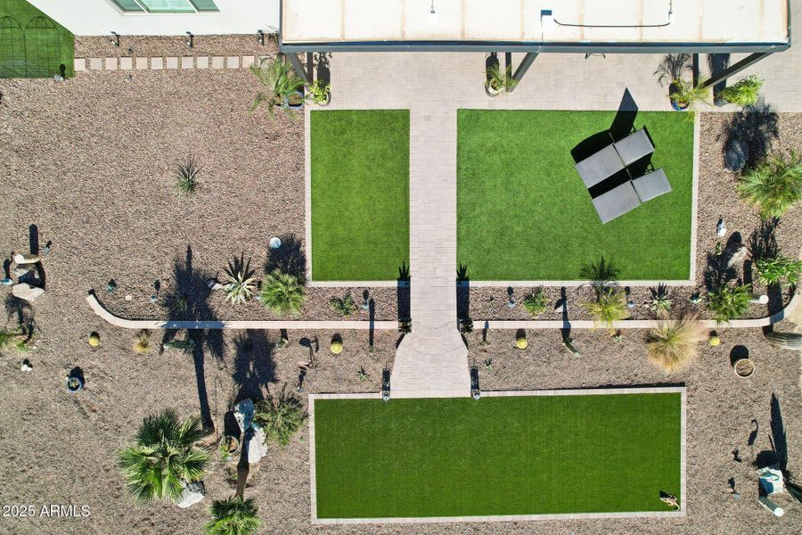 Lots of Turf for games and entertaining Lots of Turf for games and entertaining