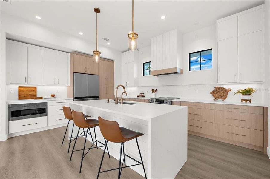 Furnished interior view inside a new home in , Placida (Image 20).