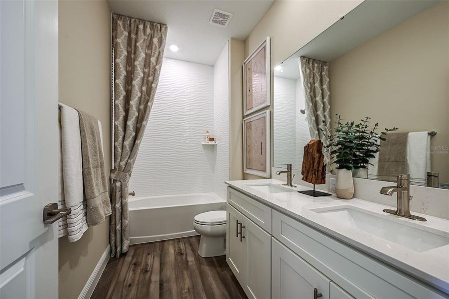 Furnished interior view inside a new home in Mirada, San Antonio (Image 13).