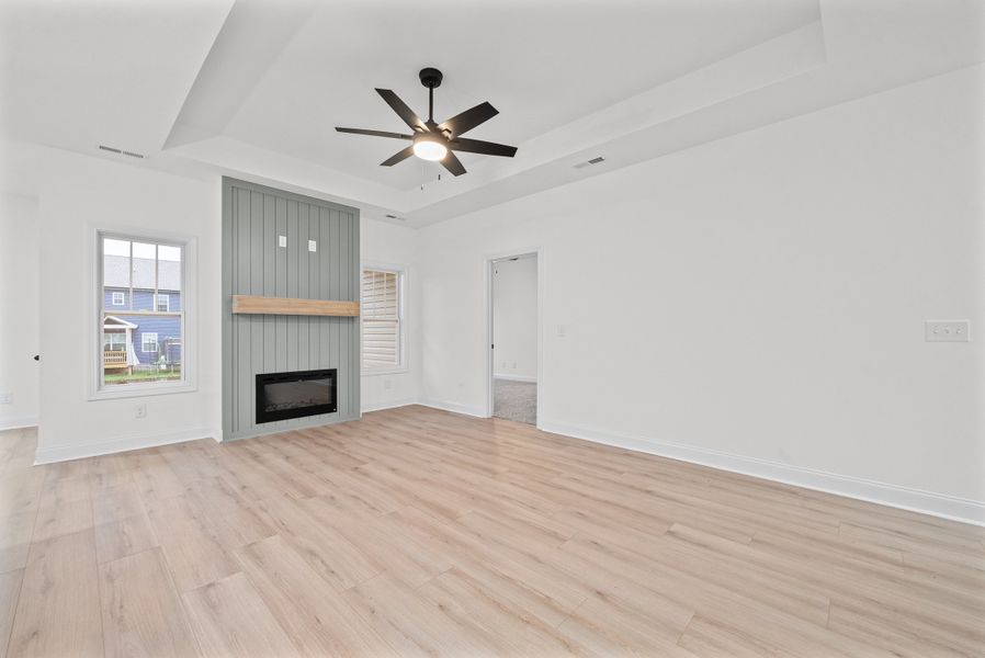 Spacious, unfurnished interior of a new home in Cherry Fields, Clarksville (Image 10). Spacious, unfurnished interior of a new home in Cherry Fields, Clarksville (Image 10).