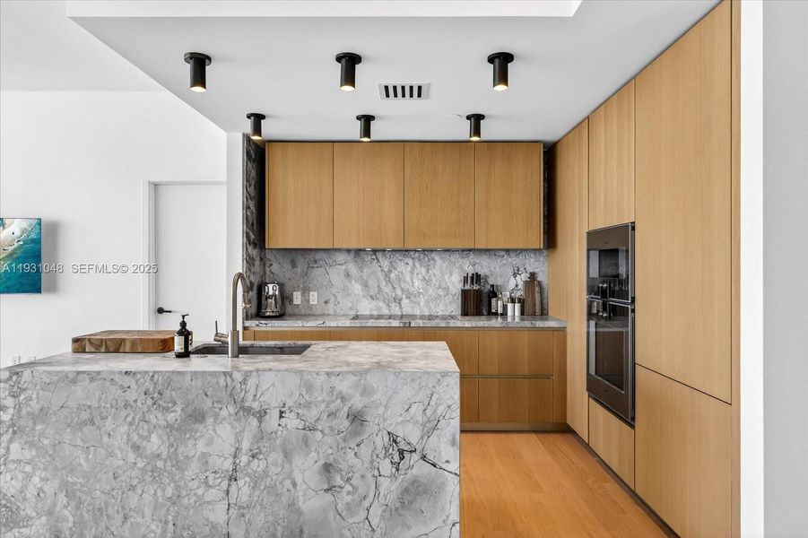 Furnished interior view inside a new home in , Miami Beach (Image 18). Furnished interior view inside a new home in , Miami Beach (Image 18).