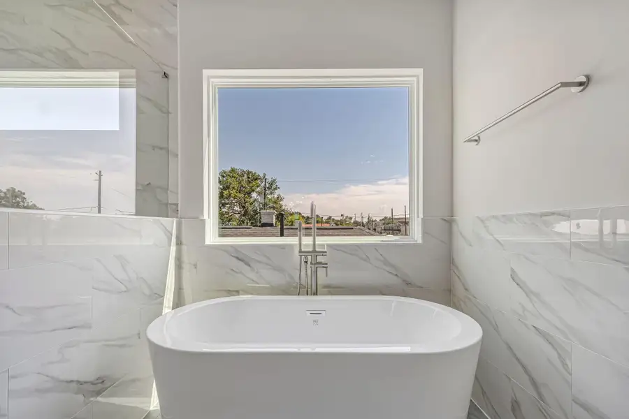 Furnished interior view inside a new home in , Houston (Image 8).