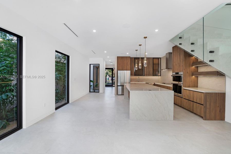 Furnished interior view inside a new home in , Miami (Image 10). Furnished interior view inside a new home in , Miami (Image 10).