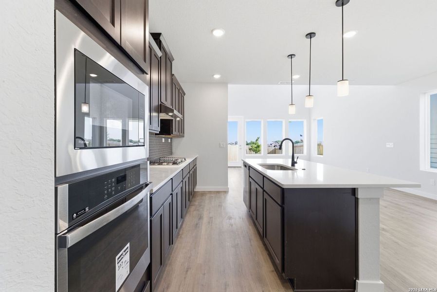 Furnished interior view inside a new home in Talley Fields, San Antonio (Image 9).