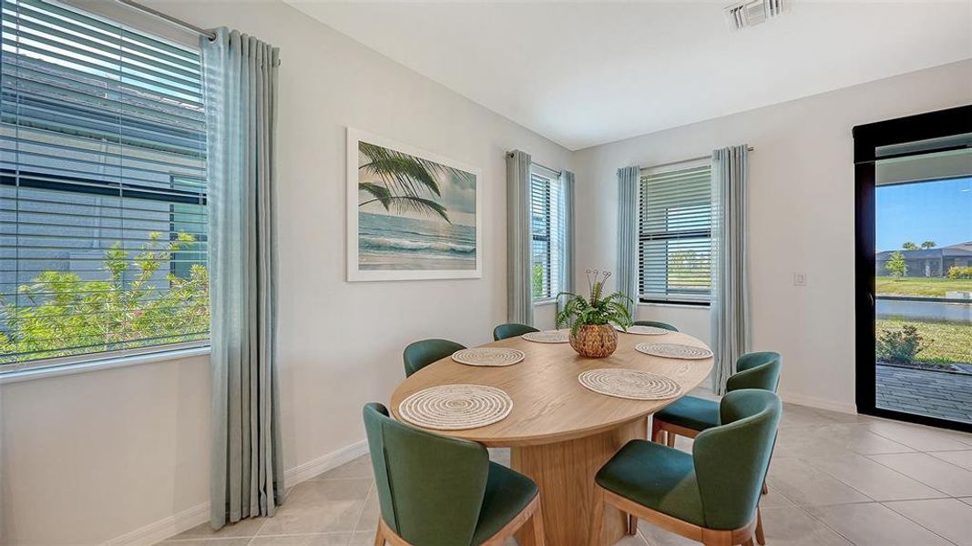 Furnished interior view inside a new home in , Venice (Image 7).