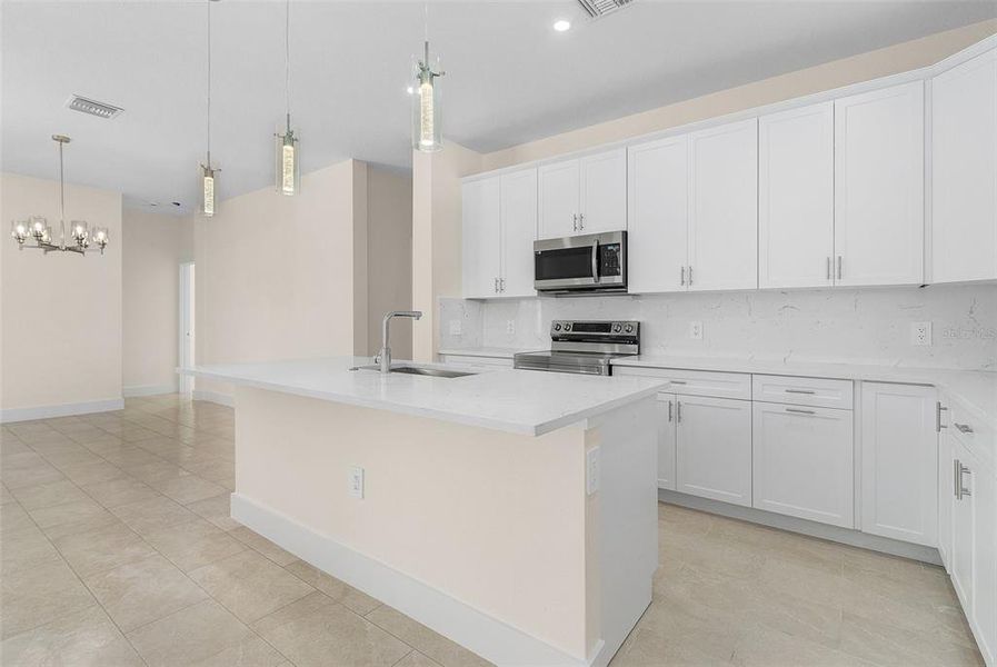 Furnished interior view inside a new home in , Rotonda West (Image 5).