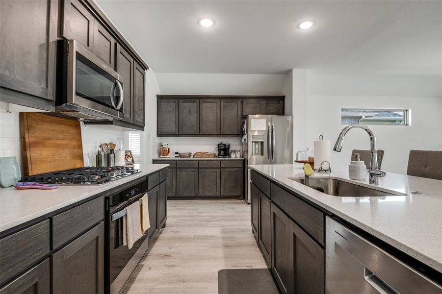 Furnished interior view inside a new home in , Royse City (Image 10).