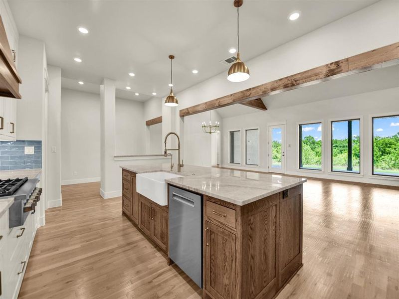 Furnished interior view inside a new home in , Fort Worth (Image 11).