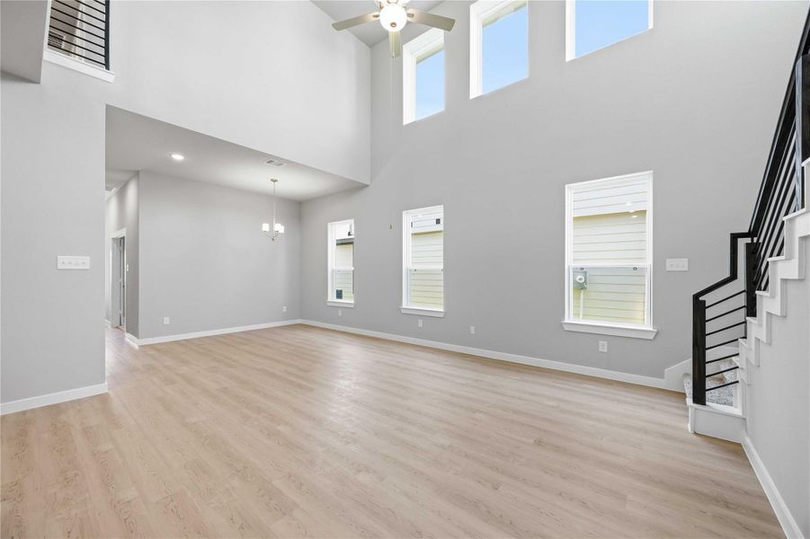 Spacious, unfurnished interior of a new home in Bluebonnet Village, Bellville (Image 23). Spacious, unfurnished interior of a new home in Bluebonnet Village, Bellville (Image 23).
