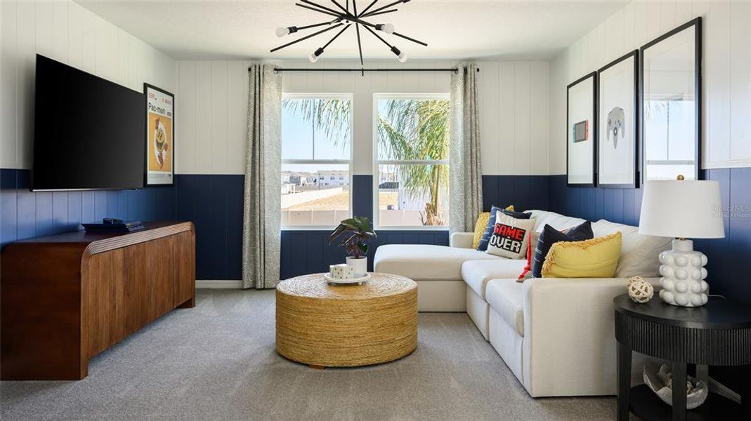 Furnished interior view inside a new home in Pasadena Ridge, Pasadena Hills (Image 6).