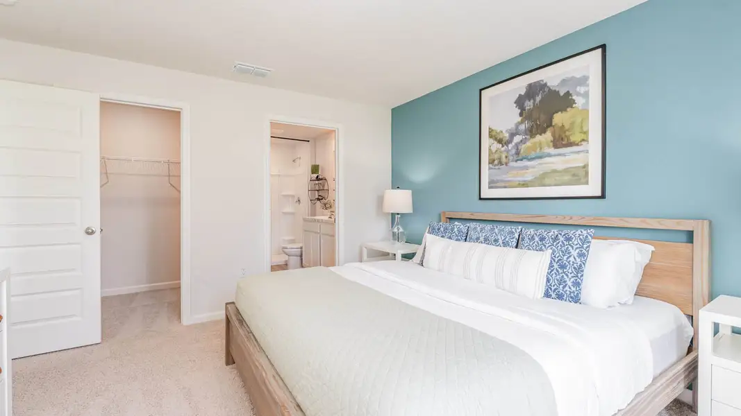 Furnished interior view inside a new home in Gardenside at Ormond Station, Ormond Beach (Image 4).