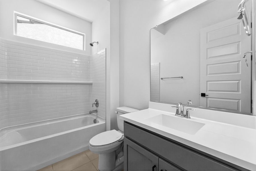 Furnished interior view inside a new home in Combs Ranch, San Tan Valley (Image 18).