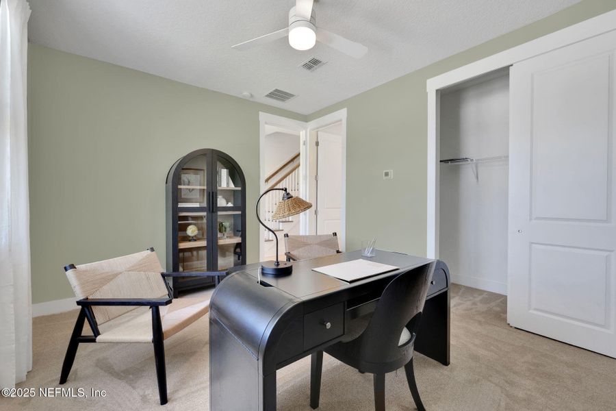 Furnished interior view inside a new home in North Beach Townhomes, Jacksonville Beach (Image 20).