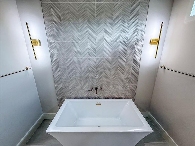 Furnished interior view inside a new home in , Tampa (Image 8).