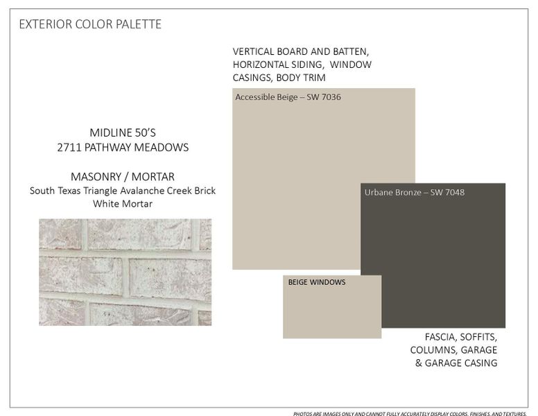 Sample of building materials used in homes in Midline, Webster (Image 4).