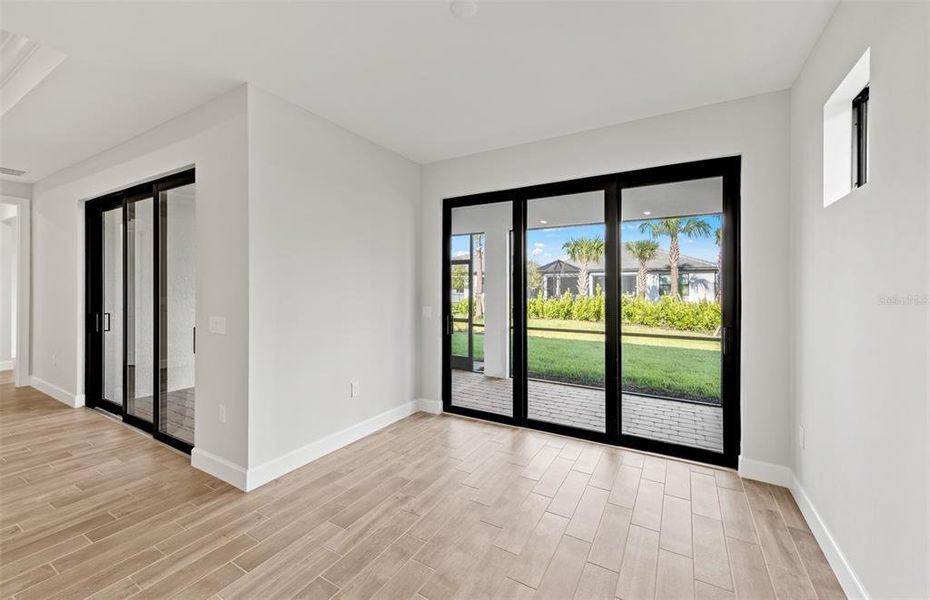 Spacious, unfurnished interior of a new home in Arbor Oaks, North Port (Image 25). Spacious, unfurnished interior of a new home in Arbor Oaks, North Port (Image 25).