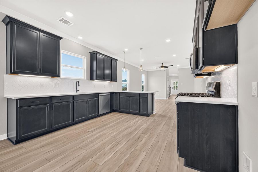 Furnished interior view inside a new home in , Bonney (Image 12).