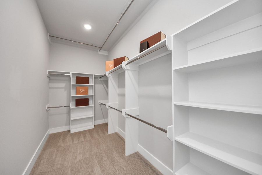 Furnished interior view inside a new home in , Houston (Image 15).