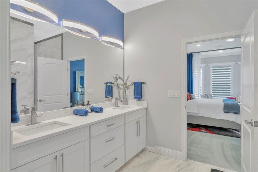 Furnished interior view inside a new home in , Lakeland (Image 17). Furnished interior view inside a new home in , Lakeland (Image 17).