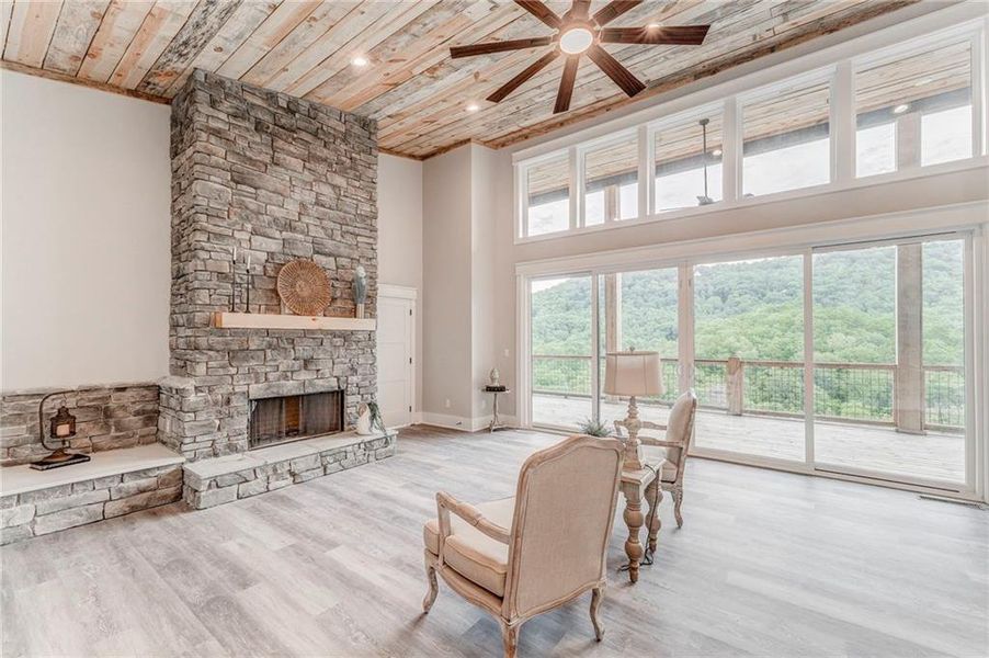 Furnished interior view inside a new home in , Ranger (Image 46).