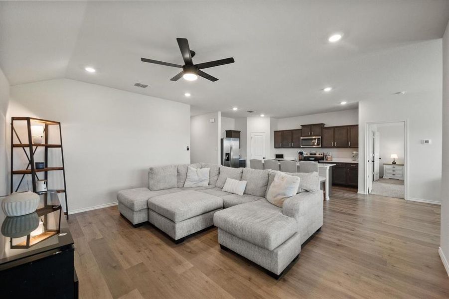 Furnished interior view inside a new home in Corsicana Commons, Corsicana (Image 5).