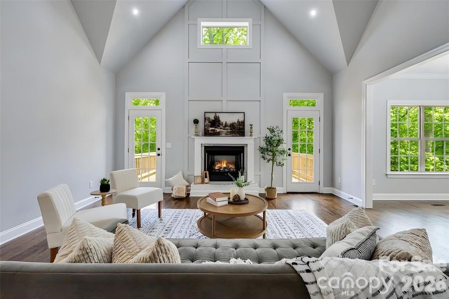 Furnished interior view inside a new home in , Gastonia (Image 9).