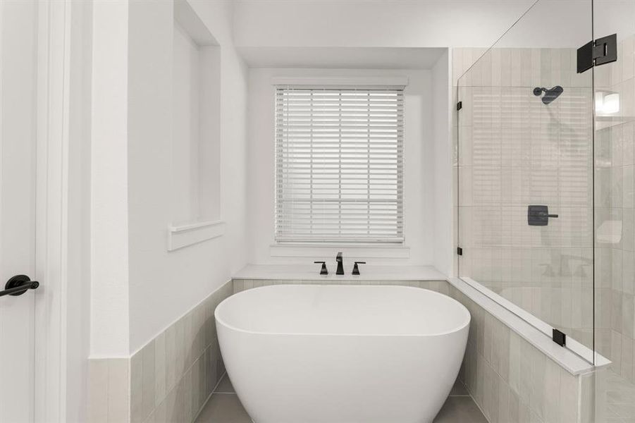 Furnished interior view inside a new home in Trails at Cottonwood Creek, Wylie (Image 4).