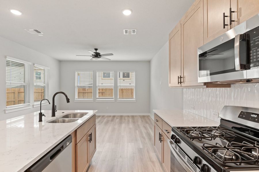 Furnished interior view inside a new home in Park Central, Georgetown (Image 10).