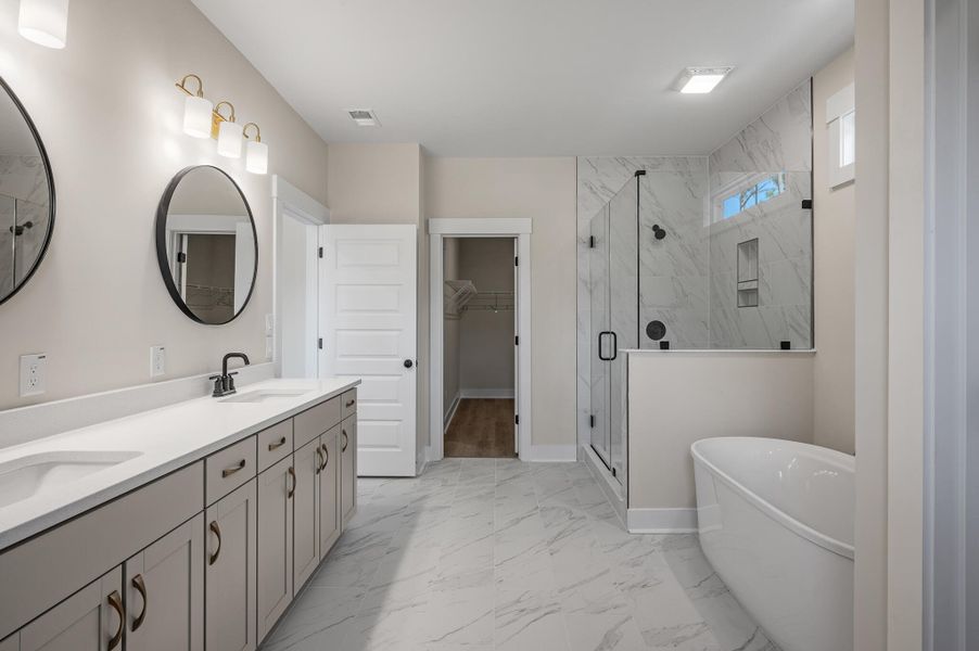 Furnished interior view inside a new home in , Huger (Image 4).