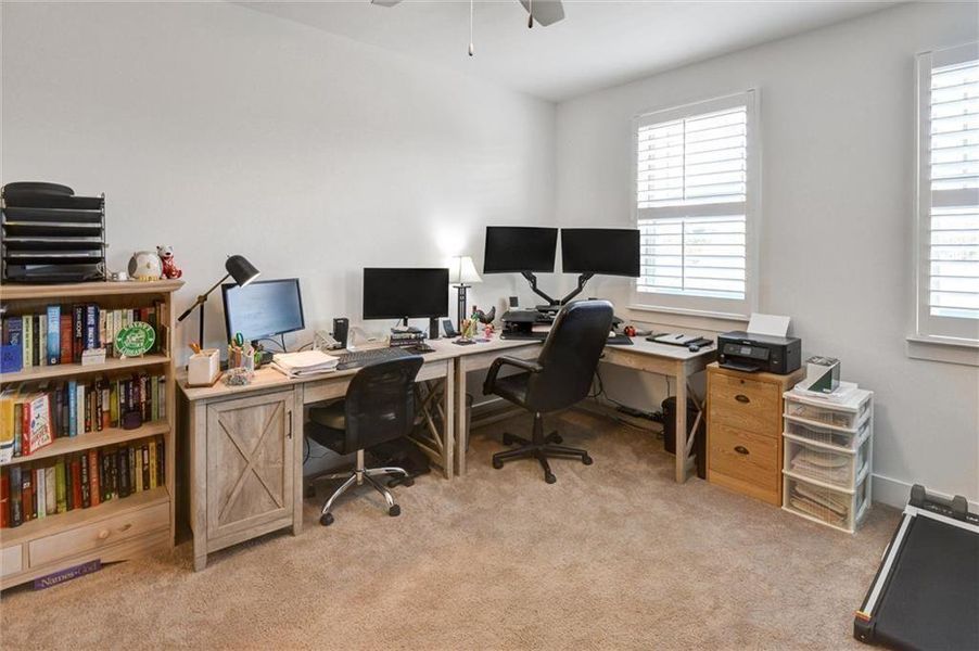 Furnished interior view inside a new home in , Cumming (Image 30).